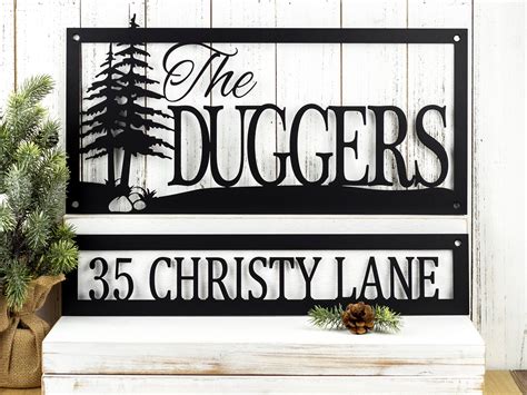 traditional metal house signs|personalized outdoor metal house signs.